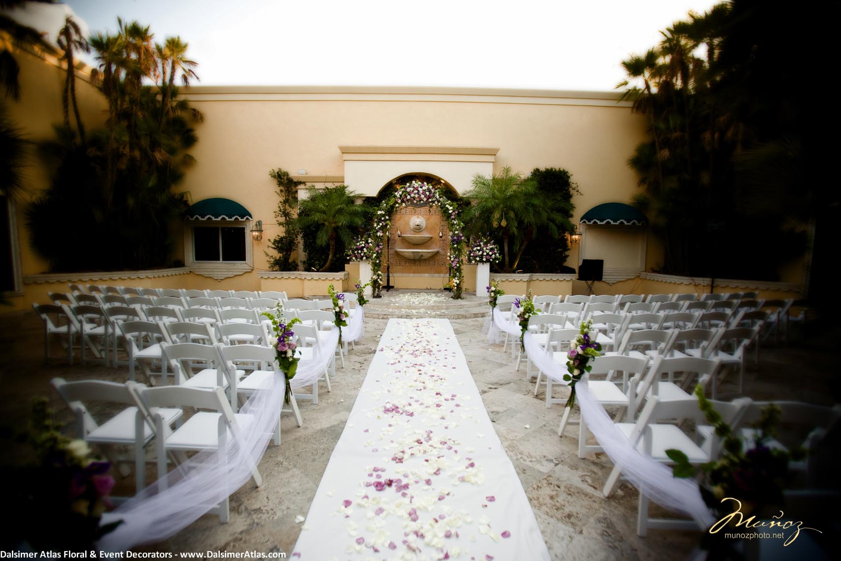 Benvenuto Restaurant Boynton Beach Florida 01 Wedding Flowers